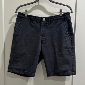 Bonobos Navy Blue Men's Flat Front Shorts